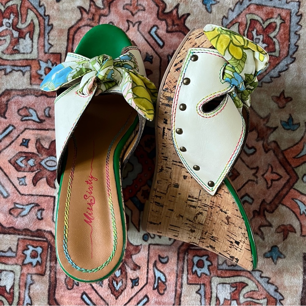 Vintage Miss Sixty Rare Wedge Sandals